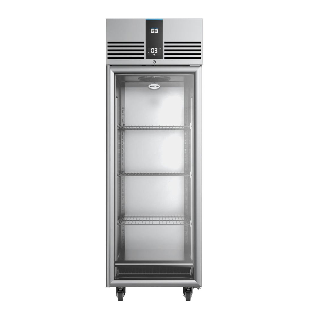Foster EcoPro G3 1 Glass Door 600L Cab Fridge (StSt Ext/Int) | EP700G Foster Refrigerator