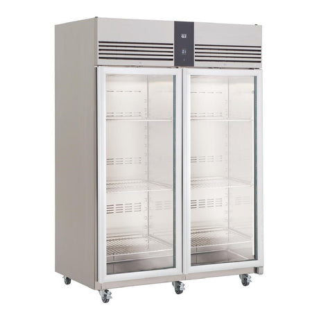 Foster EcoPro G3 2 Glass Door 1350L Cab Fridge (StSt Ext/Int) | EP1440G Foster Refrigerator