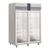 Foster EcoPro G3 2 Glass Door 1350L Cab Fridge (StSt Ext/Alu Int) | EP1440G Foster Refrigerator
