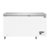 Polar G-Series Chest Freezer with Stainless Steel Lid 378Ltr - GP897  Polar   