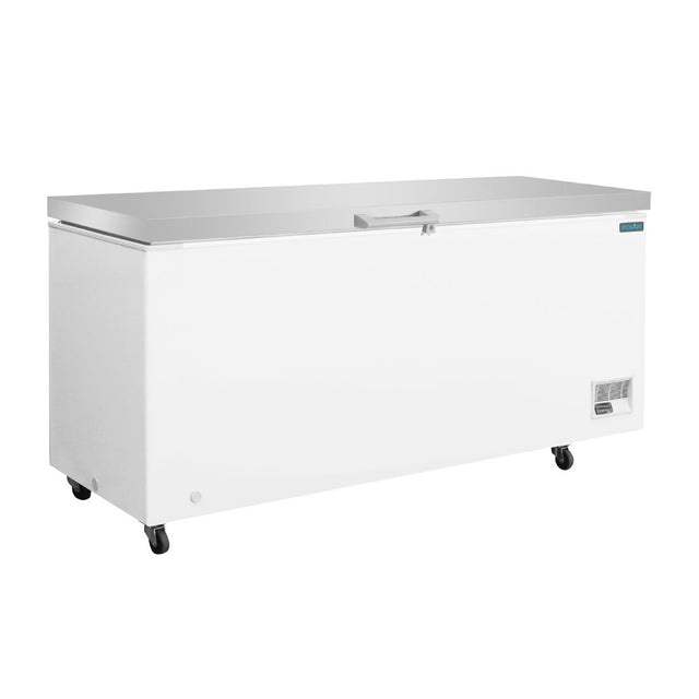 Polar G-Series Chest Freezer with Stainless Steel Lid 581Ltr - GP898  Polar   