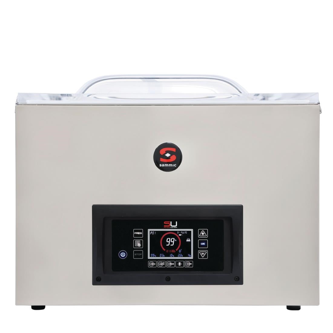 Sammic 20m³/hr Counter Top Sensor Ultra Vacuum Pack Machine, 420+420mm Sealing Bar SU-520 - GP976  Sammic   