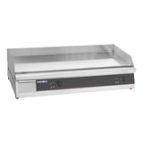 Hamoki 2 Burner Electric Flat Countertop Chrome Plated Griddle 1000mm Wide | 101106 Electric Griddles Hamoki