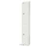 Elite Double Door Manual Combination Locker Locker White with Sloping Top - GR303-CLS Steel Lockers 300mm Deep Elite Lockers   