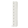 Elite Eight Door Manual Combination Locker Locker White - GR308-CL Steel Lockers 300mm Deep Elite Lockers   