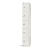 Elite Five Door Manual Combination Locker Locker White - GR313-CL Steel Lockers 450mm Deep Elite Lockers   