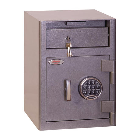Phoenix Cash Deposit Drop Safe Graphite Grey 47Ltr 3K - GR357  Phoenix   