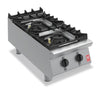 Falcon F900 Two Burner Countertop Boiling Hob Natural Gas G9042 - GR400-N  Falcon   