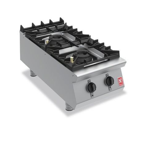 Falcon F900 Two Burner Countertop Boiling Hob Propane Gas G9042 - GR400-P  Falcon   