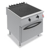 Falcon F900 Solid Top Oven Range on Legs Propane Gas G9181 - GR457-P  Falcon   