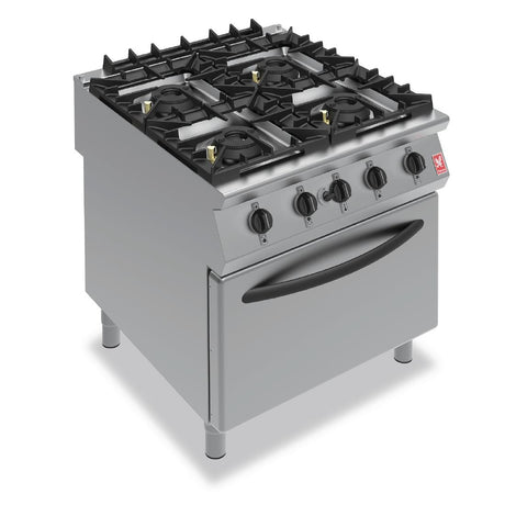 Falcon F900 Four Burner Oven Range on Legs Propane Gas G9184 - GR458-P  Falcon   