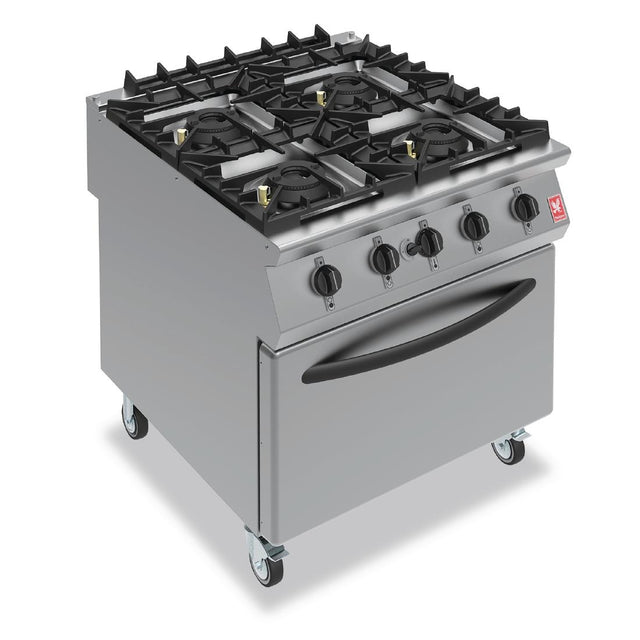 Falcon F900 Four Burner Oven Range on Castors Natural Gas G9184 - GR466-N  Falcon   