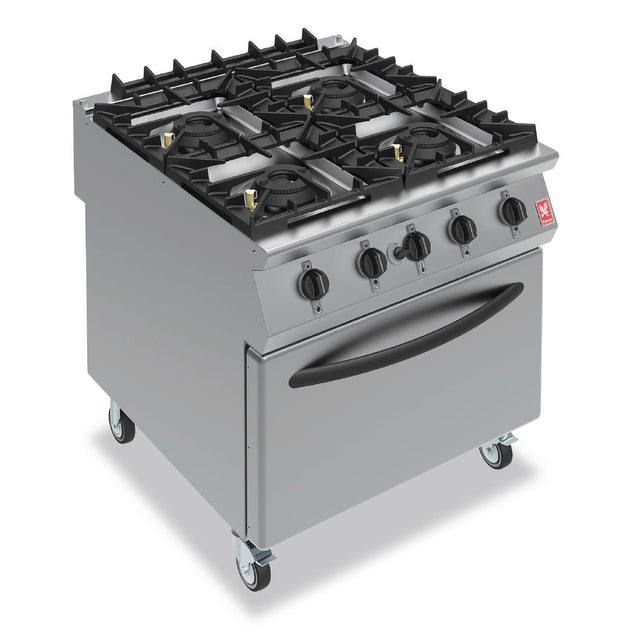 Falcon F900 Four Burner Oven Range on Castors Propane Gas G9184 - GR466-P  Falcon   