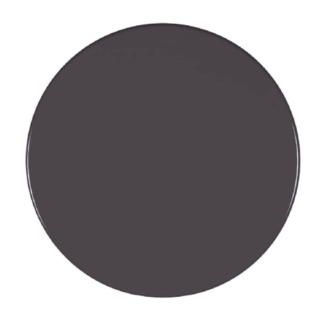 Werzalit Pre-drilled Round Table Top  Dark Grey 600mm - GR632 Solid Colour Table Tops Werzalit   