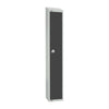 Elite Single Door Manual Combination Locker Locker Graphite Grey - GR677-CLS Steel Lockers 300mm Deep Elite Lockers   