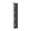 Elite Four Door Electronic Combination Locker with Sloping Top Graphite Grey - GR680-ELS Steel Lockers 300mm Deep Elite Lockers   