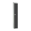 Elite Single Door Manual Combination Locker Locker Graphite Grey - GR691-CLS Steel Lockers 450mm Deep Elite Lockers   