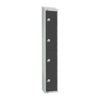 Elite Four Door Manual Combination Locker Locker Graphite Grey - GR694-CLS Steel Lockers 450mm Deep Elite Lockers   