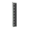 Elite Eight Door Manual Combination Locker Locker Graphite Grey - GR697-CLS Steel Lockers 450mm Deep Elite Lockers   