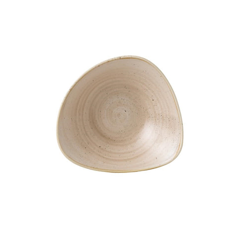 Churchill Stonecast Triangle Bowls Nutmeg Cream 235mm (Pack of 12) - GR942 Bowls Churchill