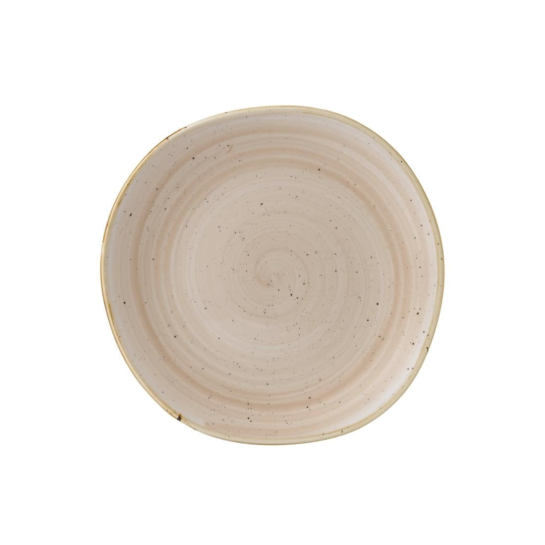 Churchill Stonecast Round Plate Nutmeg Cream 264mm (Pack of 12) - GR948 Plates Churchill
