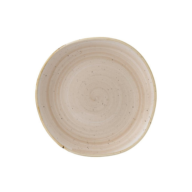 Churchill Stonecast Round Plate Nutmeg Cream 264mm (Pack of 12) - GR948 Plates Churchill
