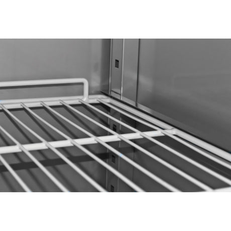 Prodis 3 Door Gastronorm Counter Freezer with Upstand Commercial | GRN-W3F Refrigerated Counters - Triple Door Prodis