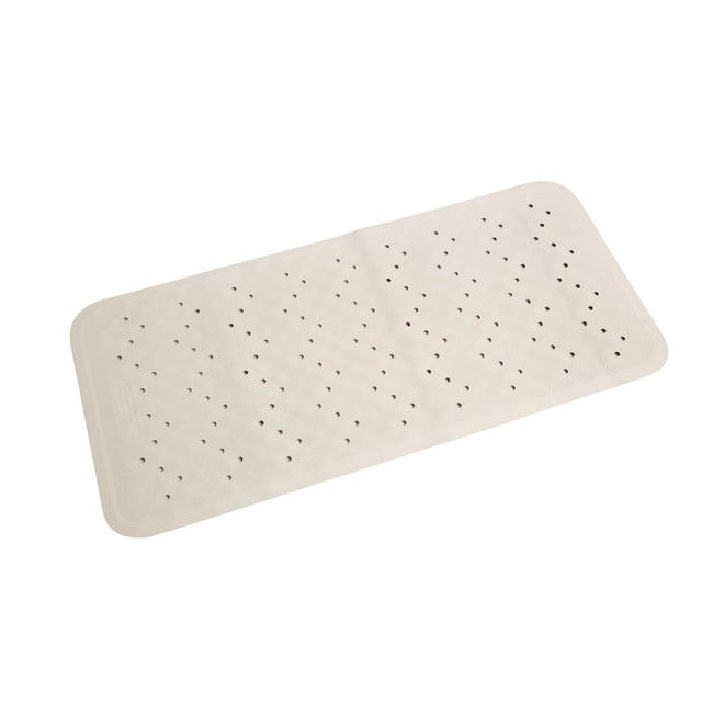 Mitre Essentials Bath Mat White - GT718  Mitre Essentials   