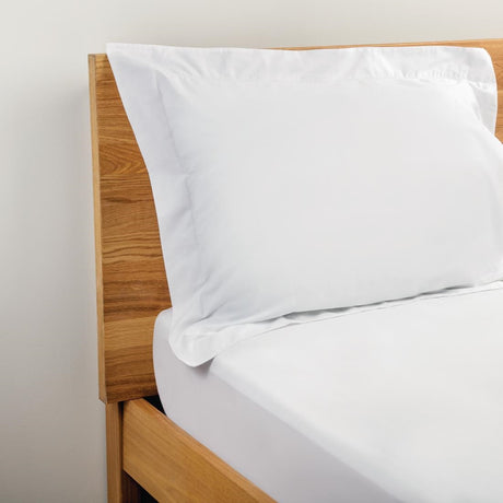 Mitre Comfort Cairo Oxford Pillowcase (Pack of 2) - HB609  Mitre Comfort   