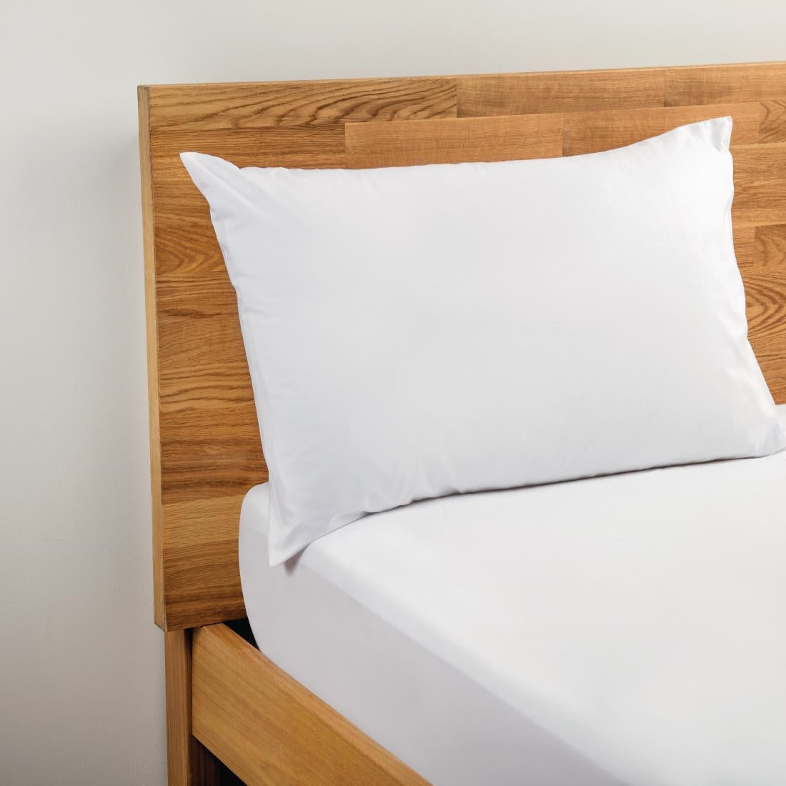 Mitre Comfort Percale Housewife Pillowcase White - HB923  Mitre Comfort   