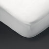 Mitre Essentials Pyramid Fitted Sheet White Super King - GT825  Mitre Essentials   