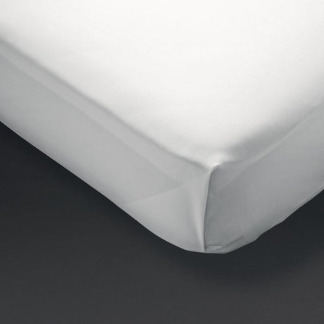 Mitre Essentials Spectrum Flat Sheet White Single - GT867  Mitre Essentials   