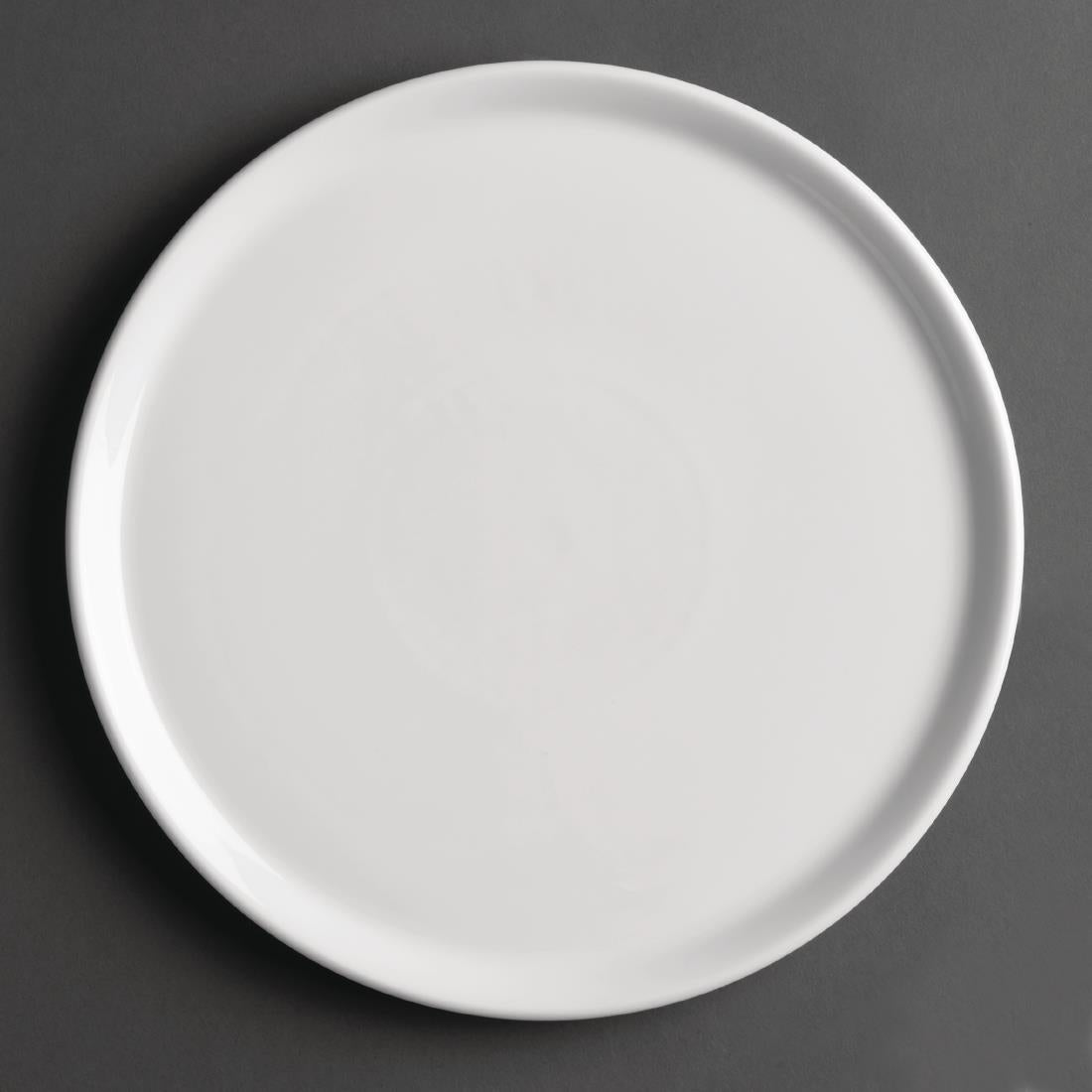 Royal Porcelain Classic White Pizza Plate 255 mm (Pack of 12) - GT930 Plates Royal Porcelain
