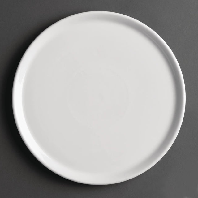 Royal Porcelain Classic White Pizza Plate 255 mm (Pack of 12) - GT930 Plates Royal Porcelain