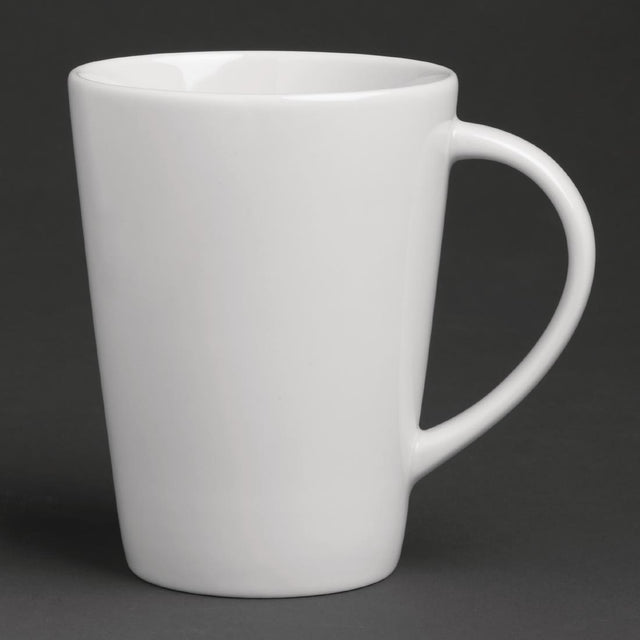 Royal Porcelain Classic White Mug 275ml (Pack of 6) - GT933 Royal Porcelain Crockery Royal Porcelain   