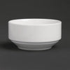 Royal Porcelain Classic White Stackable Soup Bowl 110mm (Pack of 12) - GT939 Bowls Royal Porcelain