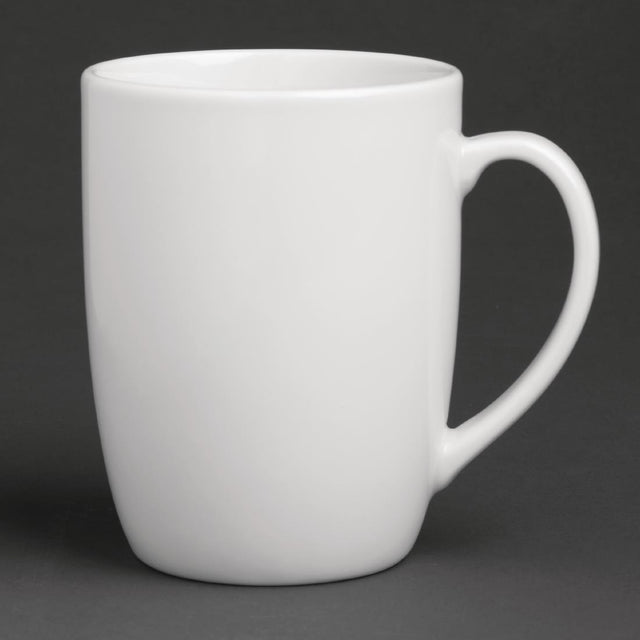 Royal Porcelain Classic White Mug 350ml (Pack of 12) - GT945 Royal Porcelain Crockery Royal Porcelain   
