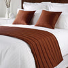Mitre Comfort Simplicity Chocolate Bed Runner Super King - GU950  Mitre Comfort   