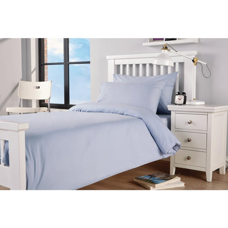 Mitre Essentials Spectrum Duvet Cover Blue Single - GU188  Mitre Essentials   