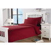 Mitre Essentials Spectrum Duvet Cover Claret Single - GU189  Mitre Essentials   