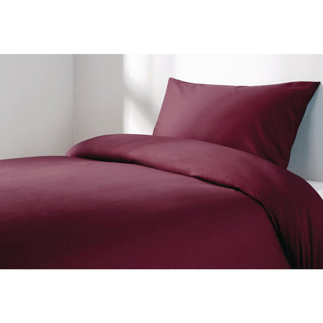 Mitre Essentials Spectrum Kick Pleat Valance Claret Metric Single - GU160  Mitre Essentials   