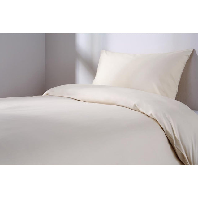Mitre Essentials Spectrum Kick Pleat Valance Ivory King Size - GU198  Mitre Essentials   