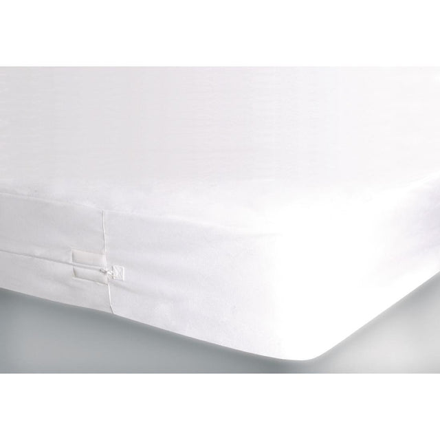 Mitre Essentials BugLock Plus Allover Mattress Protector Encasement Super King - GU526  Protect A Bed   