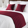 Mitre Comfort Simplicity Raspberry Bed Runner Double - GU947  Mitre Comfort   