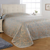 Mitre Essentials Kensington Bedspread Duck Egg Double - GW227  Mitre Essentials   