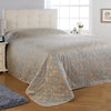Mitre Essentials Kensington Bedspread Duck Egg Super King - GW229  Mitre Essentials   