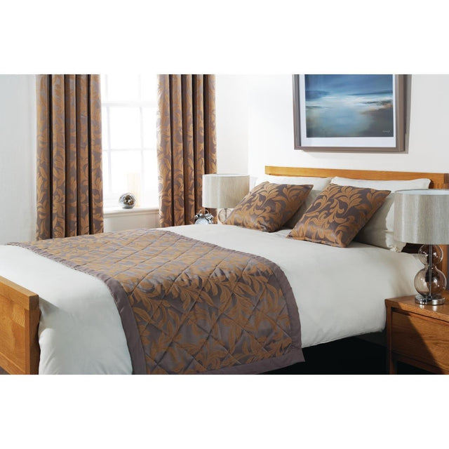 Mitre Essentials Kensington Bedspread Greystone Super King - GW238  Mitre Essentials   