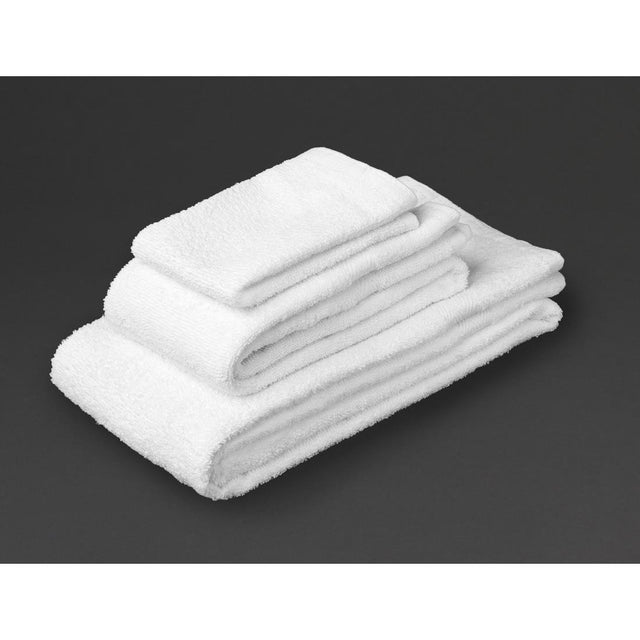 Mitre Essentials Carnival Hand Towel White - GW298  Mitre Essentials   