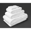 Mitre Luxury Savanna Face Cloth White (Pack of 10) - HB622  Mitre Luxury   