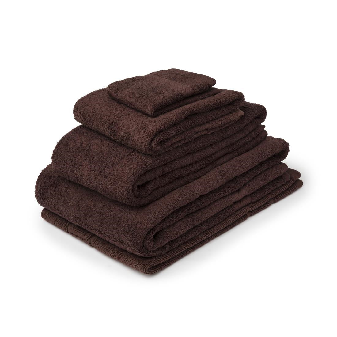 Mitre Essentials Nova Bath Sheet Chocolate - GW351  Mitre Essentials   